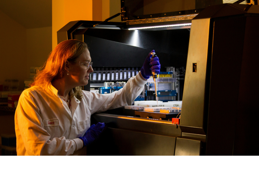 scientist woman in a lab